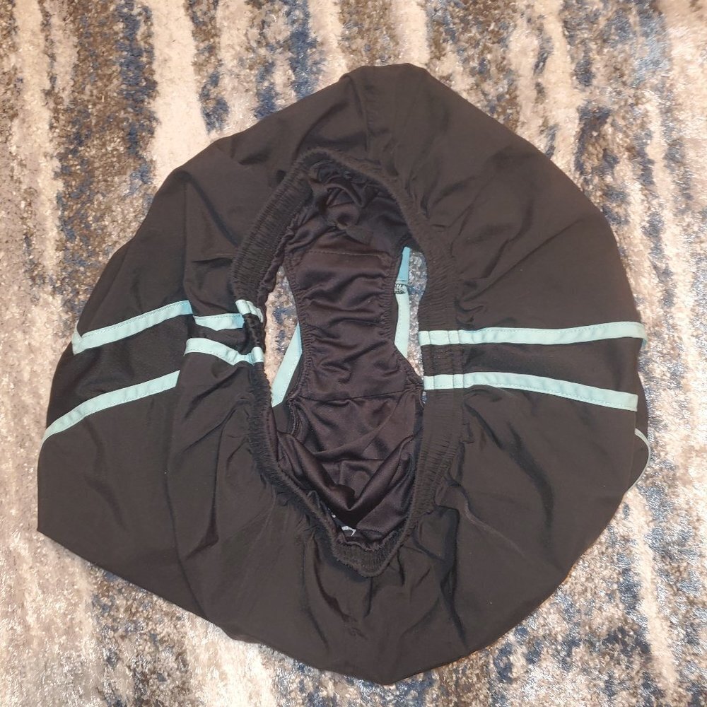 Black Dri-fit Nike Running Shorts w/ Blue Trim - Picture 9 of 11